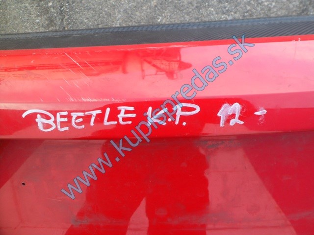 zadný nárazník na vw volkswagen beetle, 5C5807421J, 